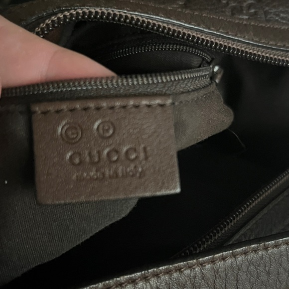 Authentic Gucci Monogram Hobo Shoulder Bag - Picture 1 of 5
